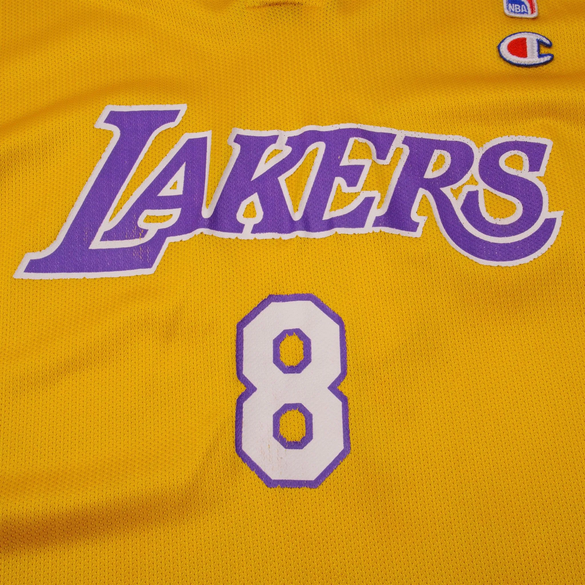 VINTAGE CHAMPION NBA LOS ANGELES LAKERS KOBE BRYANT JERSEY SIZE 48