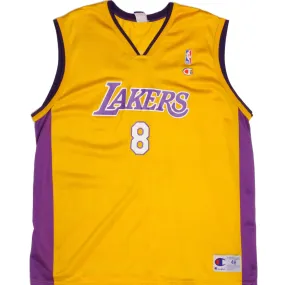 VINTAGE CHAMPION NBA LOS ANGELES LAKERS KOBE BRYANT JERSEY SIZE 48