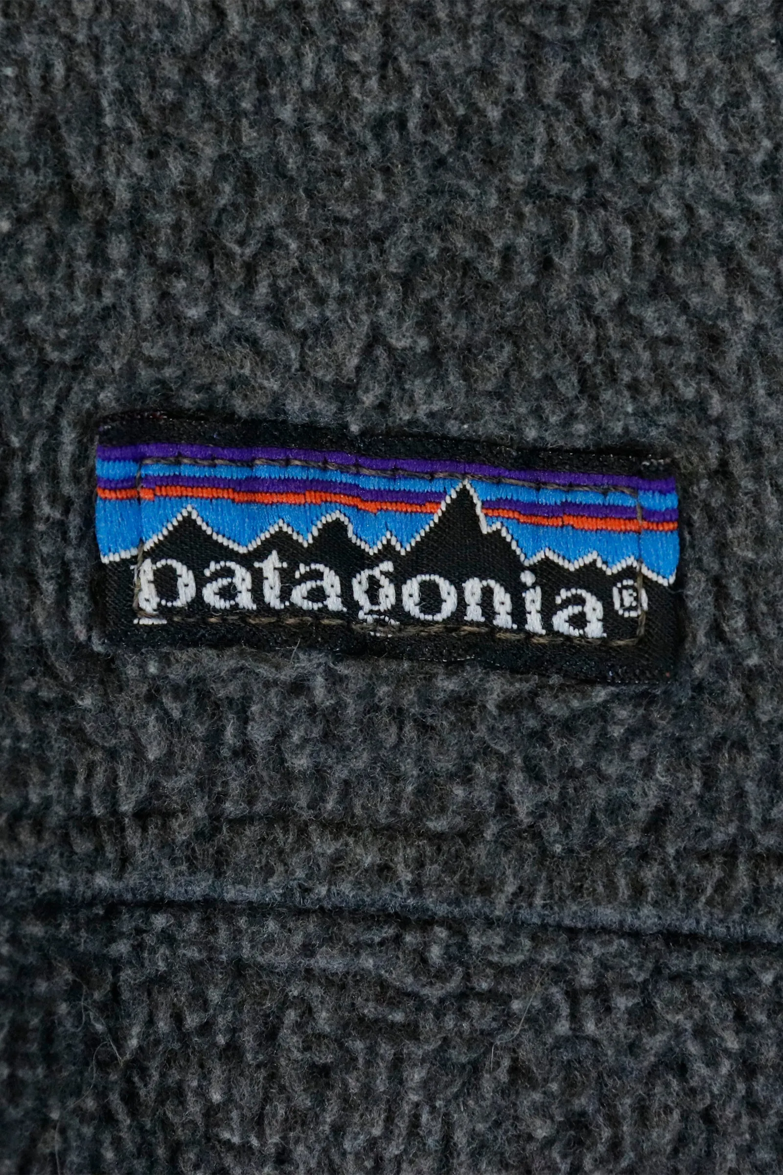 Vintage Patagonia Full Zip Front Zip Pocket Sweatshirt