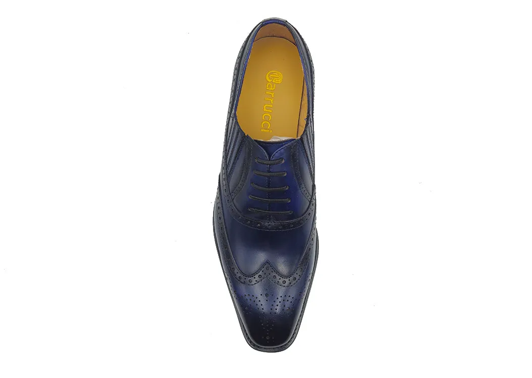 Wingtip Slip-on Oxford