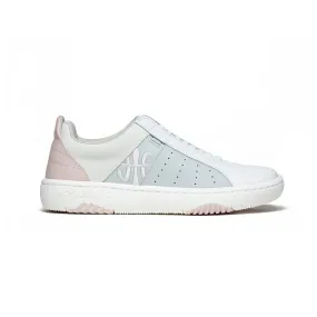 Women's Icon Archer White Pink Blue Leather Sneakers 96394-081