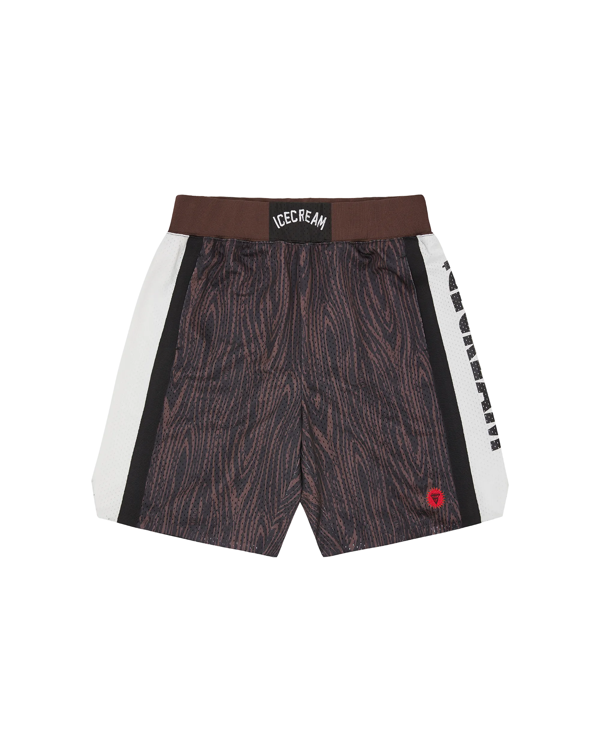 Woodgrain Basketball Short