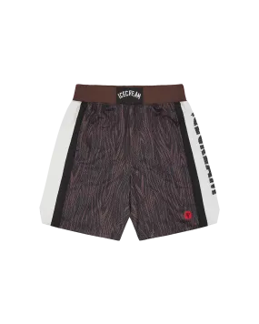 Woodgrain Basketball Short